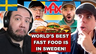 WORLD&#39;S BEST FAST FOOD IS IN SWEDEN! 🇸🇪 | TEACHER PAUL REACTS