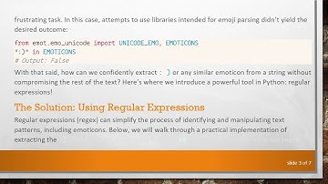 How to Extract Emojis and Emoticons from a String in Python