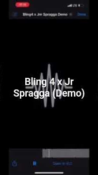 Bling 4 x Jr Spragga _-_Demo(leaked Audio)#haveitoldyoulatelythatiloveyou #duet #drink