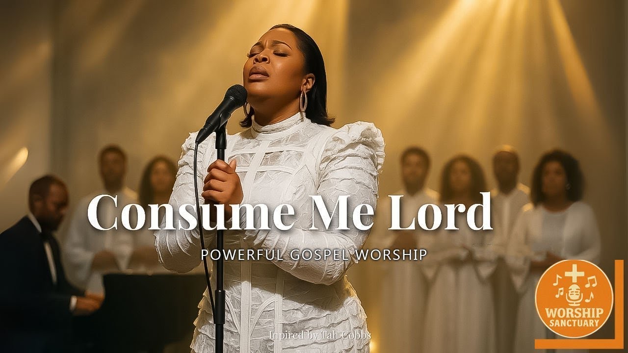 Consume Me Lord – Inspired by Tasha Cobbs 🙏 Powerful Worship Song of Fire and Surrender