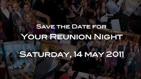 Save the date for the 20th Anniversary Alumni Reunion!