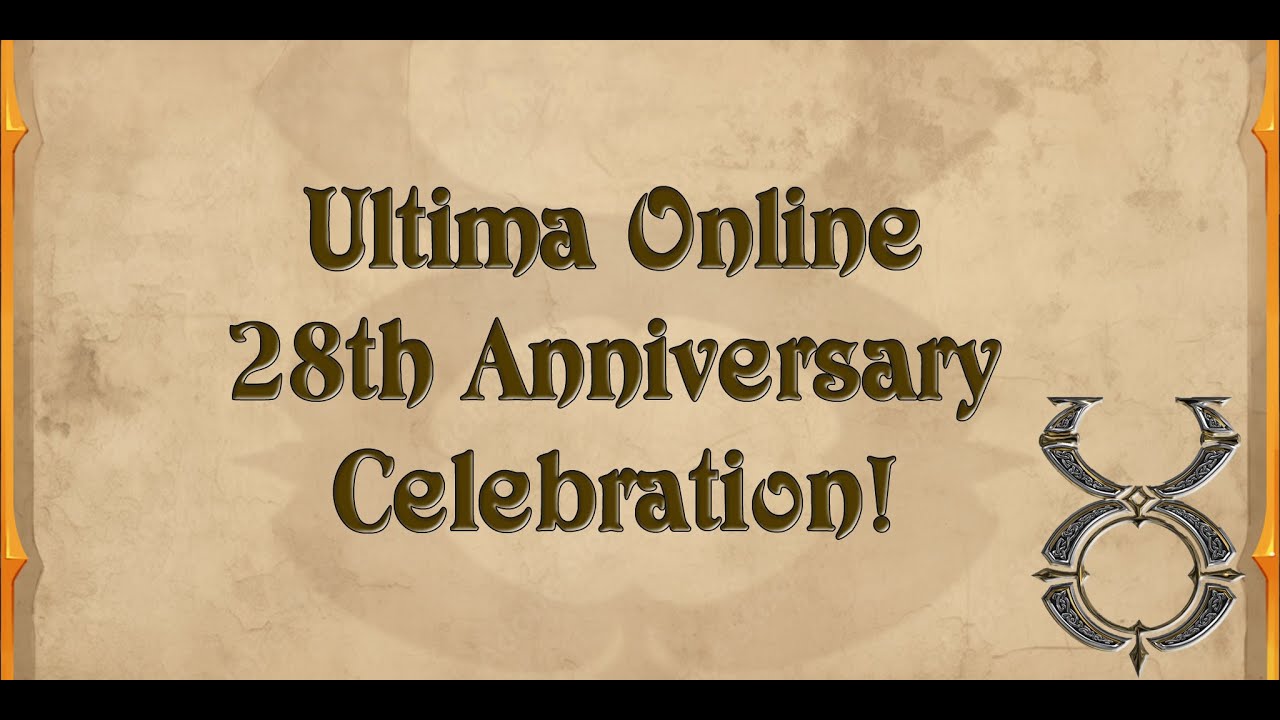 Ultima Online - 28th Anniversary Celebration! - YouTube