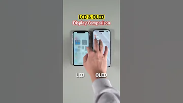LCD OLED Display Comparison 