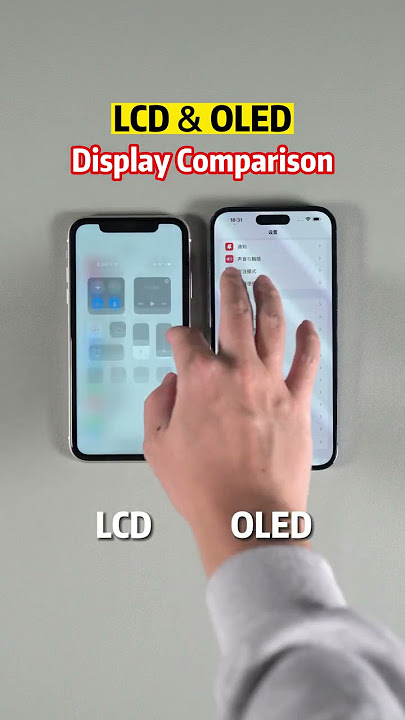 LCD & OLED Display Comparison