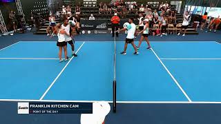 Franklin Point Of The Day | June 3 Ft. Corrine Carr & Chuck Taylor | Major League Pickleball