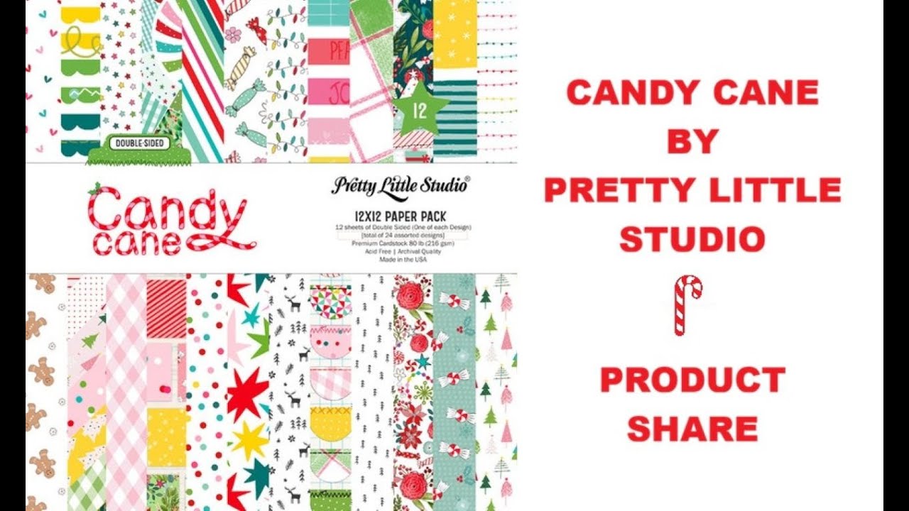 CANDY CANE by Pretty Little Studio 🍭🌲🍭