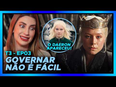 Rainha Rhaenyra: ratos e burocracia I House of the Dragon S03E03