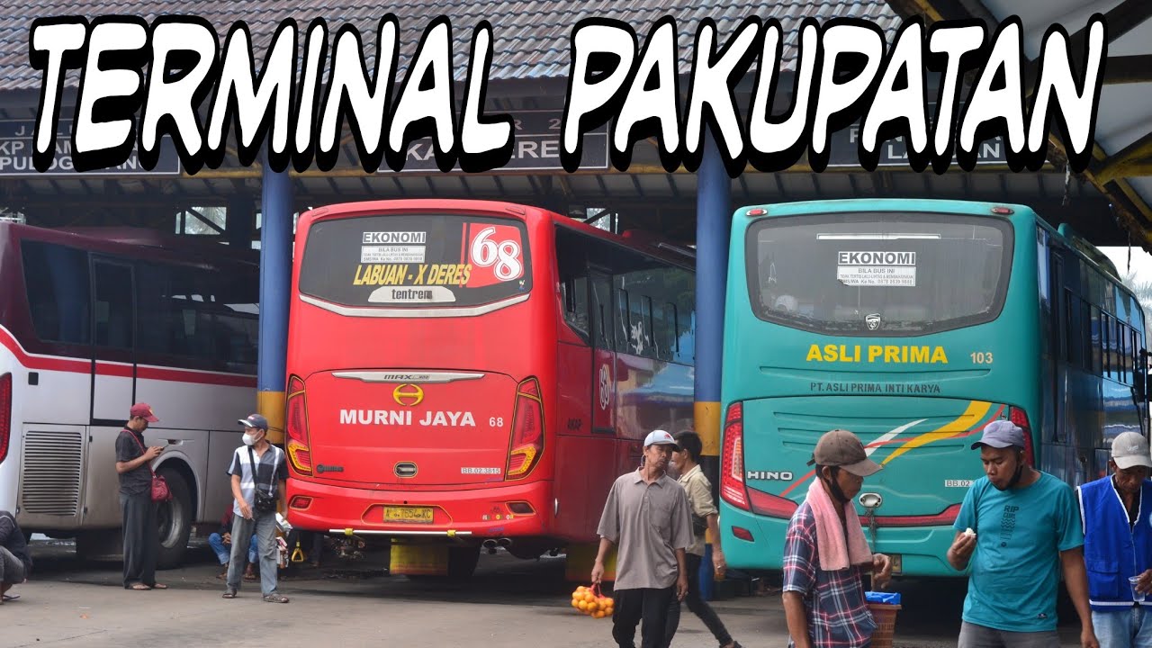 TERMINAL PAKUPATAN SERANG, SALAH SATU TERMINAL RAMAI DI BANTEN