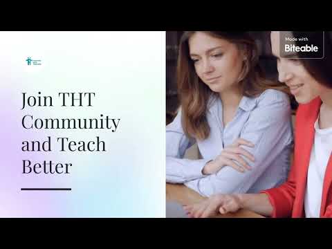 Join the THT PRO Community - video from TeachersHelpTeachers