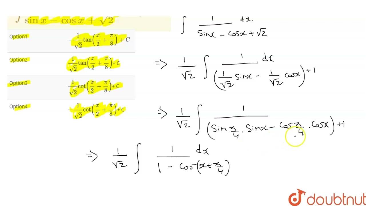 int-1-sin-x-cos-x-sqrt-2-dx-equals-12-indefinite-integrals