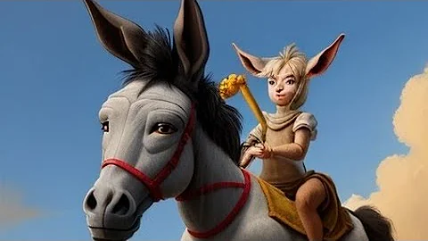 FOOLISH DONKEY STORY | Stories For kids in English | Moral Stories