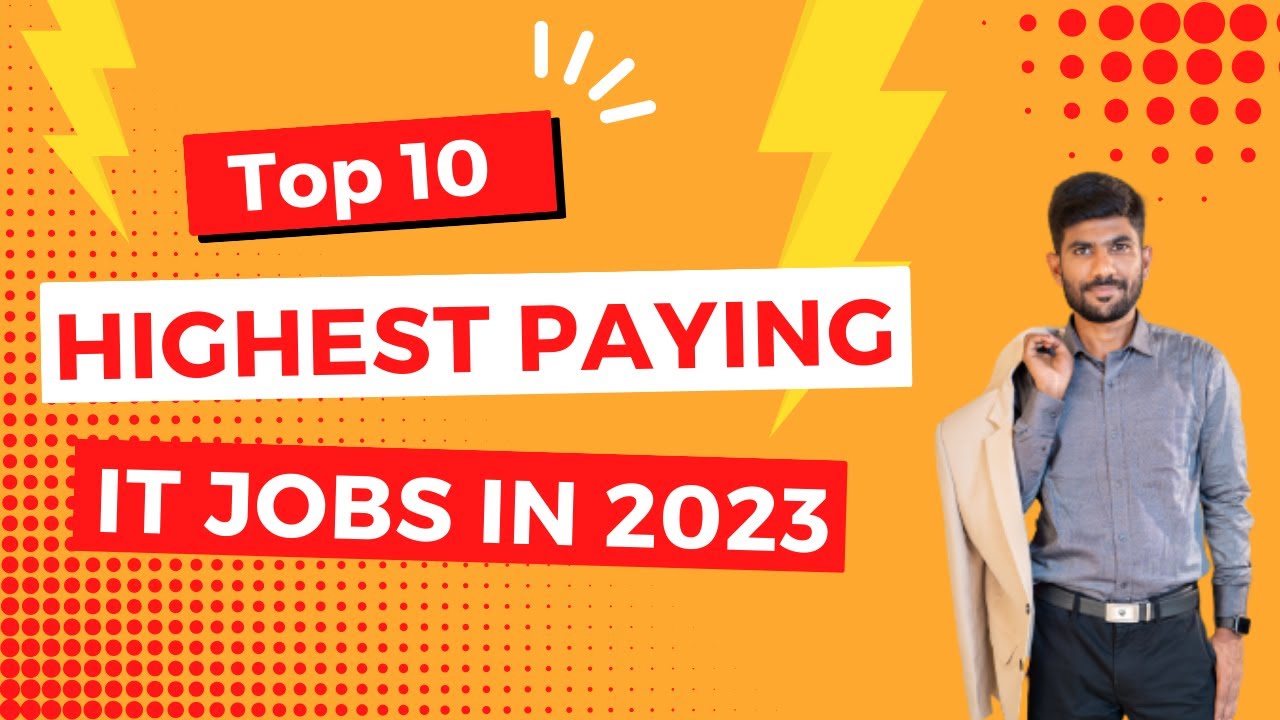 Top 10 Highest Paying IT Jobs In India 2023 - YouTube