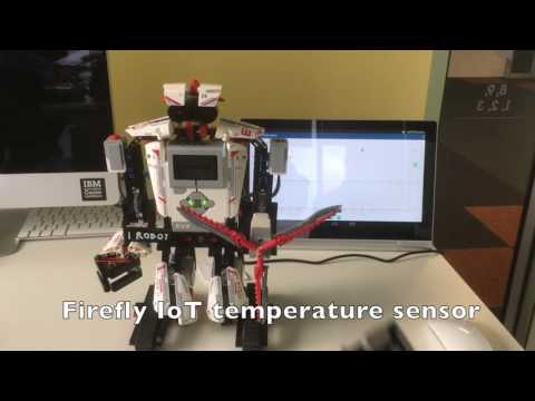 Ev3 connected to Bluemix