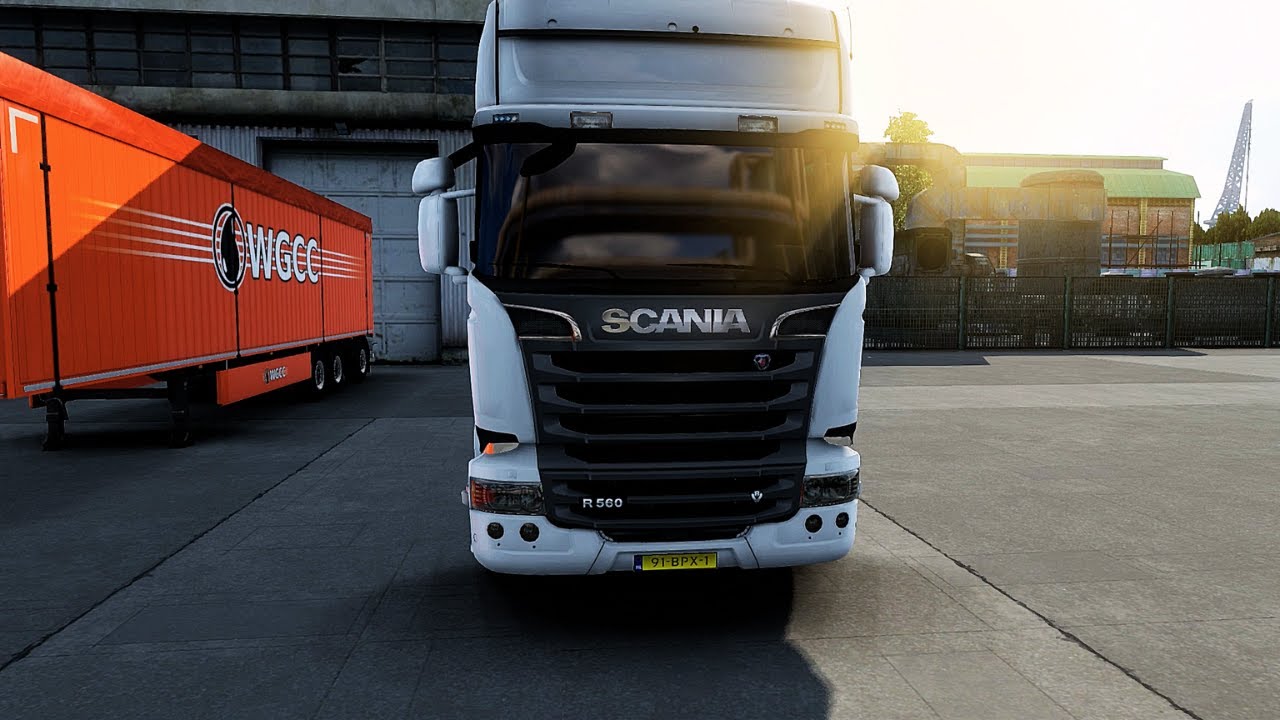 Scania Streamline Topline 560 hp (412kW), 12 speeds ETS 2 Trailer