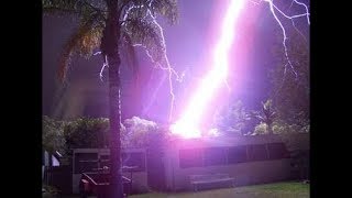 Scary Lightning Strikes