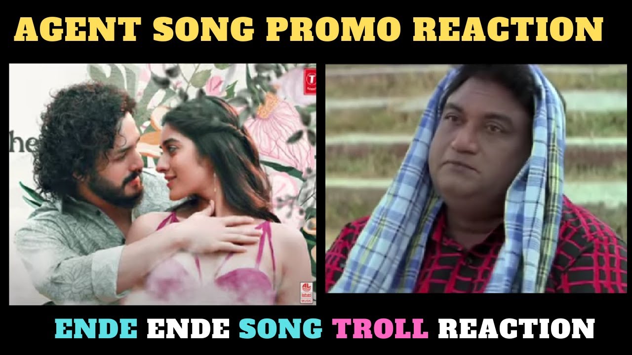 agent song promo reaction | endhe endhe agent song reaction | agent songs telugu reaction