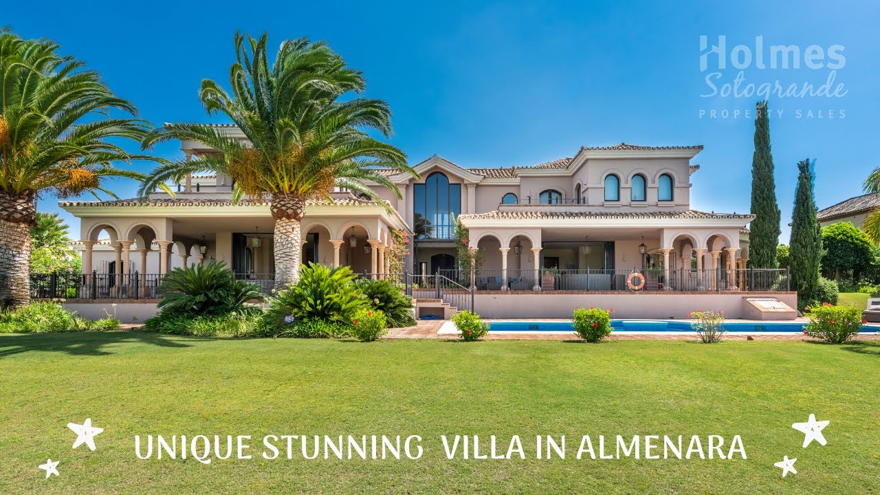 SOTOGRANDE ⛳ Stunning Villa For Sale in Almenara, Sotogrande, Costa del