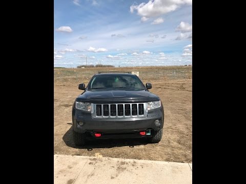 2011-2017 Jeep Grand Cherokee WK2 Mopar Roof Racks / Crossbar install