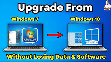 How to UPGRADE Windows 7 to Windows 10 Without Losing Data🔥