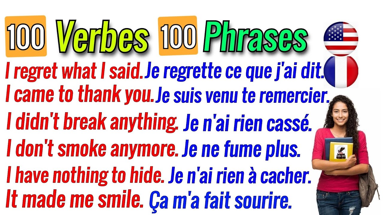 [100 Vrebs/100 Phrases] [Aprann Pale Anglais] [ANGLAIS POUR DEBUTANTS