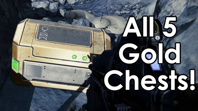 Destiny: All 5 Golden Chest Locations on Earth (in the Cosmodrome