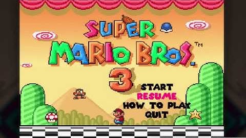 15-112 Term Project Super Mario