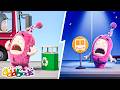 Bus Stop Chaos! No One Gets On! | Oddbods Cartoons | Funny Cartoons For Kids