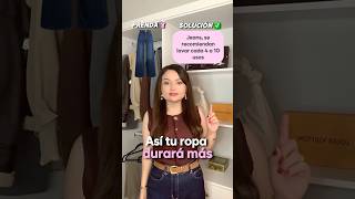 TIPS DE MODA 💖 ASÍ TU ROPA DURARÁ MÁS 👚👖