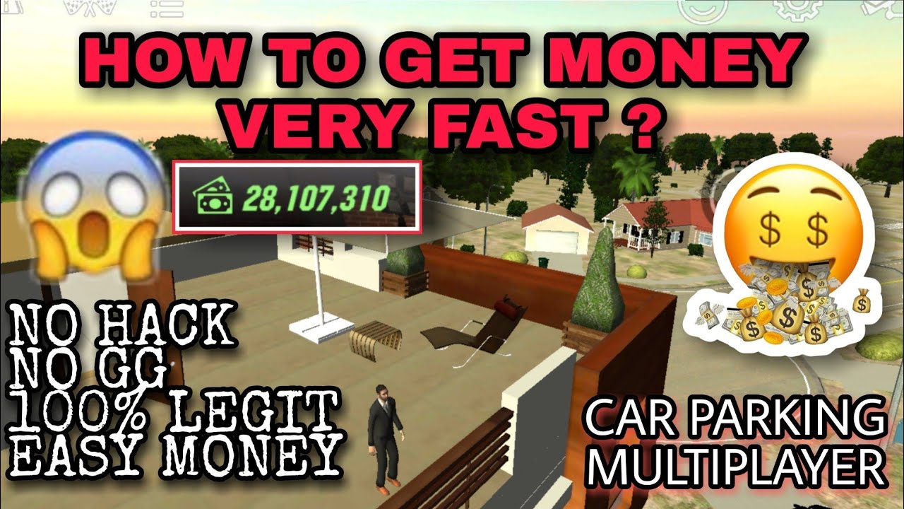 Free Money Car parking Multiplayer, No Hack.
