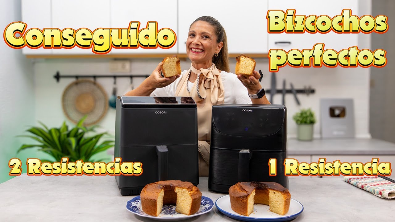 ¿Bizcocho PERFECTO en freidora de aire? ¡Comparamos!