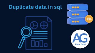 remove duplicate data in sql #sql #sqlserver  #AtharvGuruji