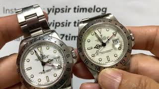 rolex explorer Ll 16570  vs 
