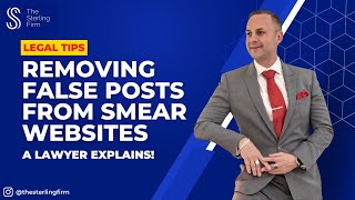 WILL SMEAR WEBSITES REMOVE FALSE POSTS