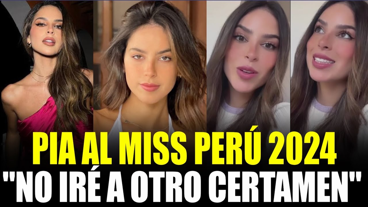 Miss Perú 2024: Primera retadora es Pia Requejo CONFIRMADO - YouTube