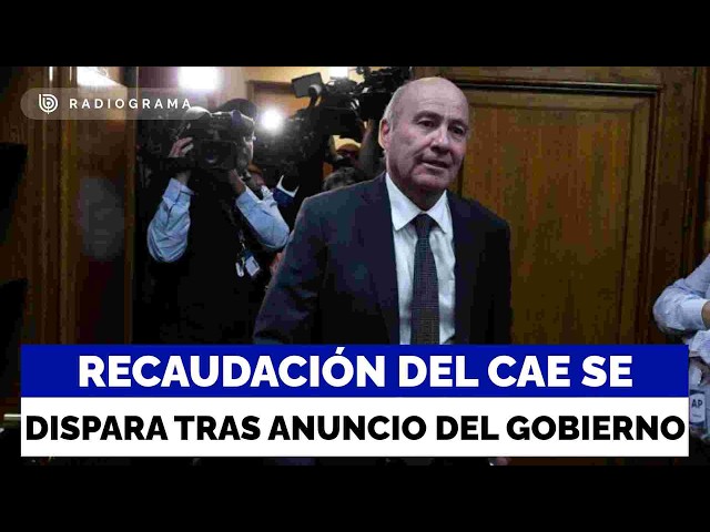 Recaudación del CAE se dispara tras anuncio del Gobierno: ministro Quiroz acusó un "fraude social"