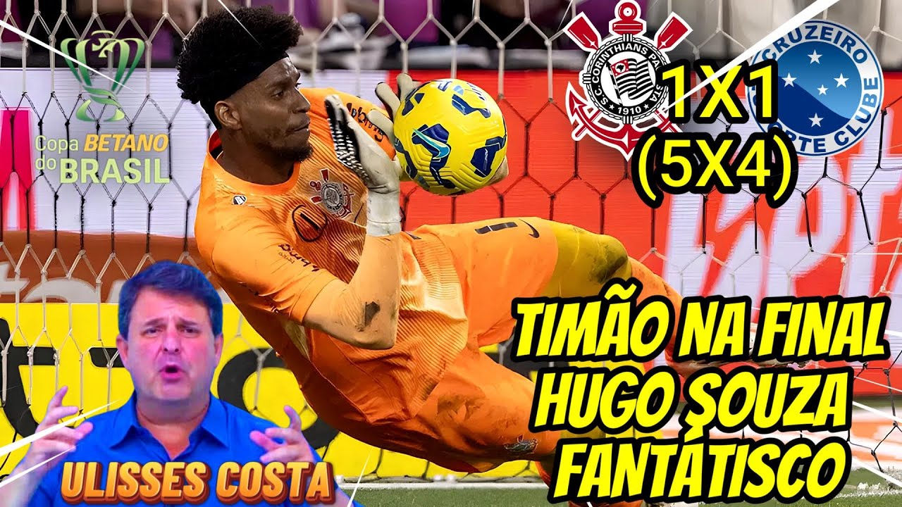 Corinthians 1(5)x(4)2 Cruzeiro ULISSES COSTA Copa do Brasil 2025