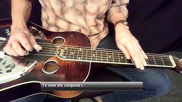 Dobro Lessons with Joe Wilson - A Night In Tunisia (GBDGBD tuning)