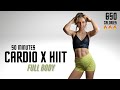 احرق 650 سعرة حرارية تمرين كارديو عالي الكثافة لكامل الجسم في المنزل 50 دقيقة بدون تكرار  mp3