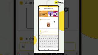 How to Create Auto Product Ads In AdBanao App? screenshot 1