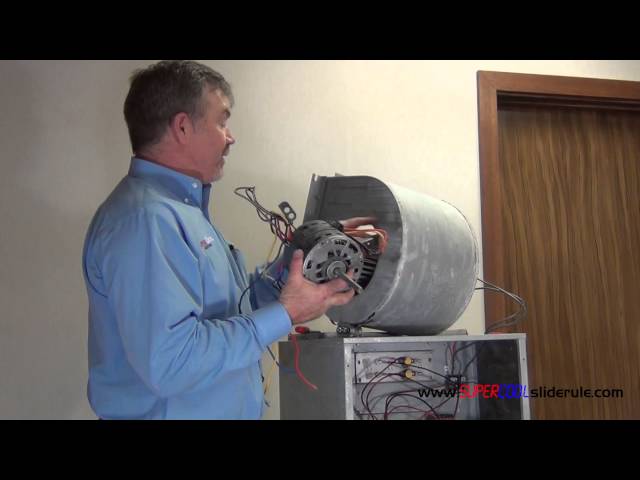 How to change or replace an Indoor Blower Motor - YouTube