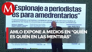 AMLO inaugura "quién es quién" en las fake news