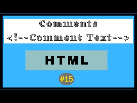 Comments Tag in HTML | Hindi |