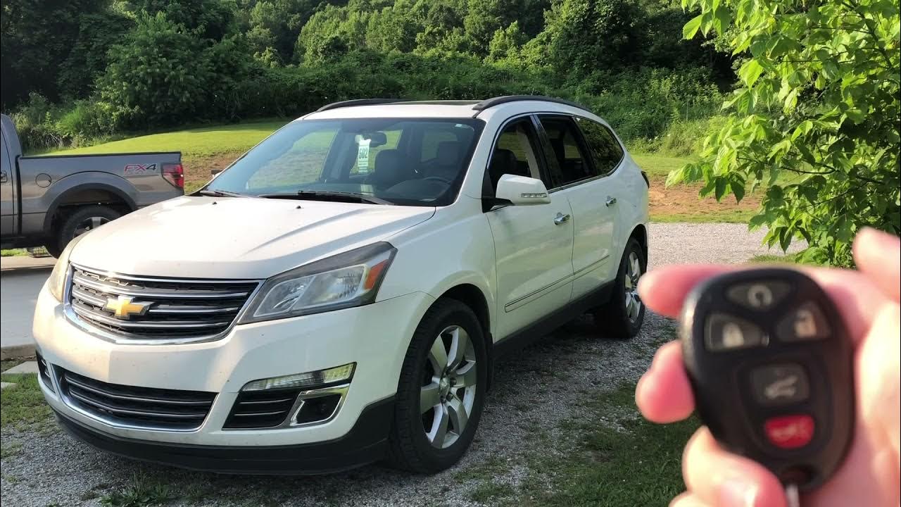 2013 Chevy Traverse Start Up, and Revs - YouTube