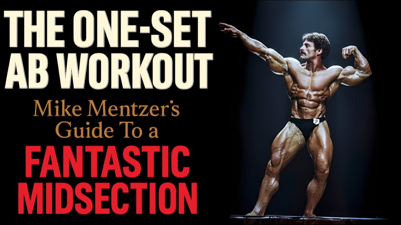 THE ONE-SET AB WORKOUT: MIKE MENTZER’S GUIDE TO A FANTASTIC MIDSECTION #mikementzer #gym #training