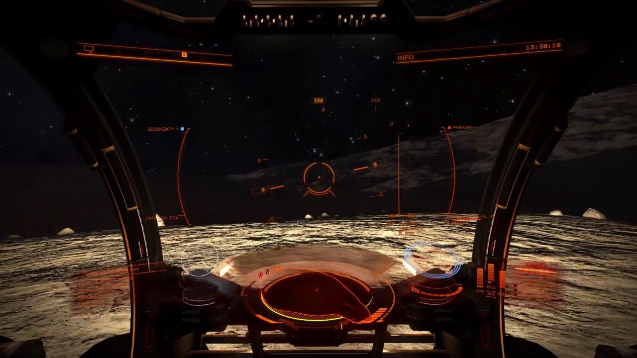 Elite Dangerous - Skimmer Mission HowTo: HighSec base with Goliath!