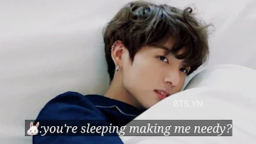 Bts reaction when you turn over and hug him while sleeping at night