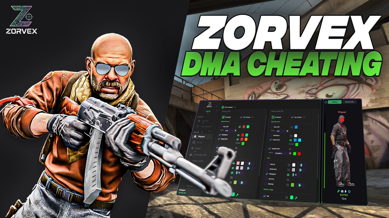 CS2 DMA Cheat gameplay video 5