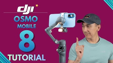 DJI Osmo Mobile 8 TUTORIAL Guide for Beginners: How to Use and Setup