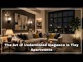 The Art of Understated Elegance in Tiny Apartments
