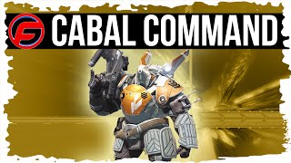 Destiny CABAL COMMAND BOUNTY GUIDE Kill 10 Cabal Major or Ultras BOUNTY GUIDE